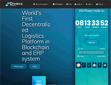 Tablet Screenshot of diveco.net